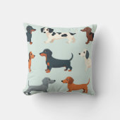 ダシュンドッグス装飾用クッション クッション (正面)