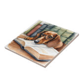 ダシュンドッグヴィンテージ水彩 タイル (側面)