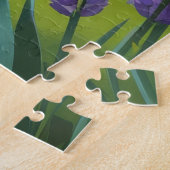 ダシュンドッグ春の花絵を描ズ ジグソーパズル (側面)