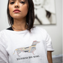 ダシュンドドキシーウィーナードッグママママワード Tシャツ