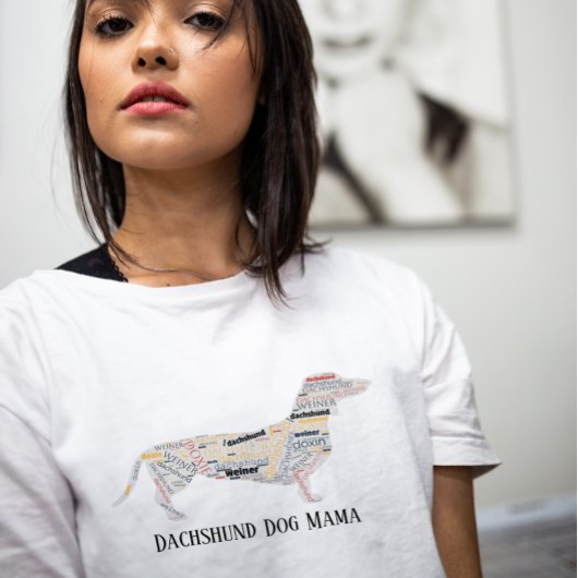 ダシュンドドキシーウィーナードッグママママワード Tシャツ
