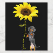 ダシュンドドキシーウィーナードメママギフト ワインラベル (シングルラベル)