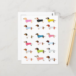 ダシュンドドッグウォーター色 ポストカード