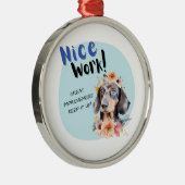 ダシュンドニースワーク メタルオーナメント (右)