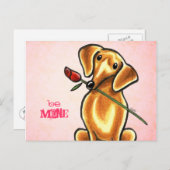 ダシュンドバラベミーンオフリーシュアート™ カスタム ポストカード (正面/裏面)