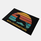 ダシュンドファミリードアマット ドアマット (アングル)