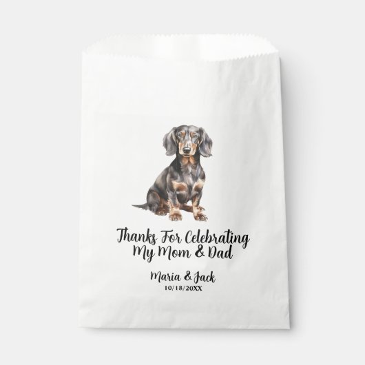 ダシュンドフルカラーペット結婚ズ フェイバーバッグ (正面)