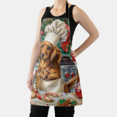 ダシュンドホリデーベーキング:フェスティバルクリスマス エプロン (インサイチュ)