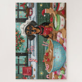 ダシュンドホリデーベーキング:フェスティバルクリスマス ジグソーパズル (縦)