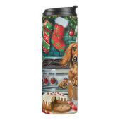 ダシュンドホリデーベーキング:フェスティバルクリスマス タンブラー (回転左)