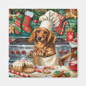 ダシュンドホリデーベーキング:フェスティバルクリスマス マグネット (正面)