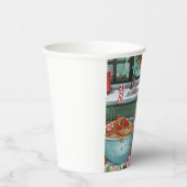 ダシュンドホリデーベーキング:フェスティバルクリスマス 紙コップ (右)