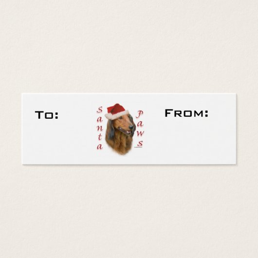 ダシュンドポーズギフトラベル (正面)