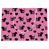 ダシュンドラブ抱き枕 ラージペーパーバッグ (正面)