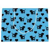 ダシュンドラブ抱き枕 ラージペーパーバッグ (正面)