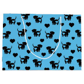 ダシュンドラブ抱き枕 ラージペーパーバッグ (裏面)