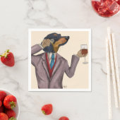 ダシュンドワインスヌブ スタンダードカクテルナプキン (インサイチュ)