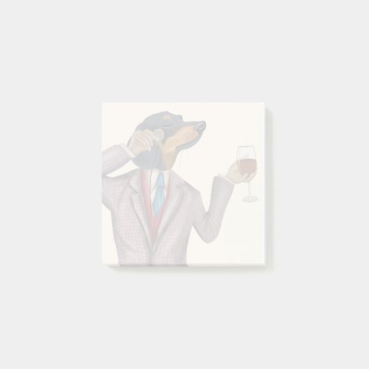 ダシュンドワインスヌブ ポストイット (正面)