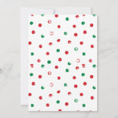 ダシンダンシンプランシンワイン交換クリスマス 招待状 (裏面)