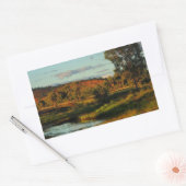 ダジャラ風景ステッカー 長方形シール (封筒)