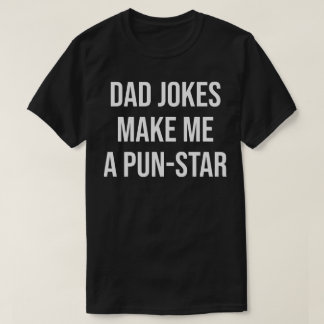 ダジャレで私は駄洒落スター Tシャツ