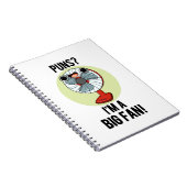 ダジャレ大好き 面白い扇風機のダジャレ ノートブック (右側)