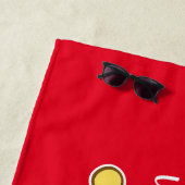 ダスウェセンティチェのフールはオーゲンのunsichtbar死んだ ビーチタオル (インサイチュ)