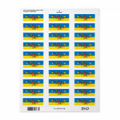 ダスウクレニッシュムスターイムヴォルクシュティルオーフデルフラージュ ラベル (フルシート)