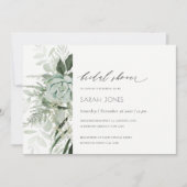 ダスキリーファーンサキュリーブライダルシャワー招待状 サンキューカード (正面)