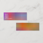 ダスキーカラーIII スキニー名刺 (正面/裏面)