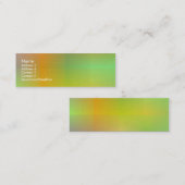 ダスキーカラーIV スキニー名刺 (正面/裏面)