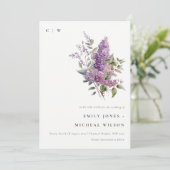 ダスキーシック薄紫グリーンコテージフローラウォーター色 セーブザデート (スタンド正面)