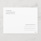 ダスキーセージグリーンのクリスマスリースの写真の平和 シーズンポストカード (裏面)