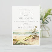 ダスキー沿岸ビーチサンシースケープカップルシャワー 招待状 (スタンド正面)