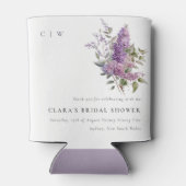 ダスキー薄紫水彩コテージフローラ結婚ズ 缶クーラー (裏面)