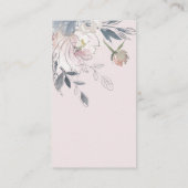 ダスキー赤面フローラおむつラッフルベビーシャワー エンクロージャーカード (裏面)