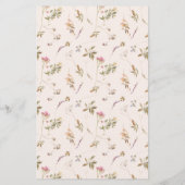 ダスキー赤面ワイルドフラワークレストベビーシャワーアドバイス (裏面)