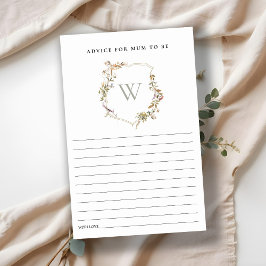 ダスキー赤面ワイルドフラワークレストベビーシャワーアドバイス