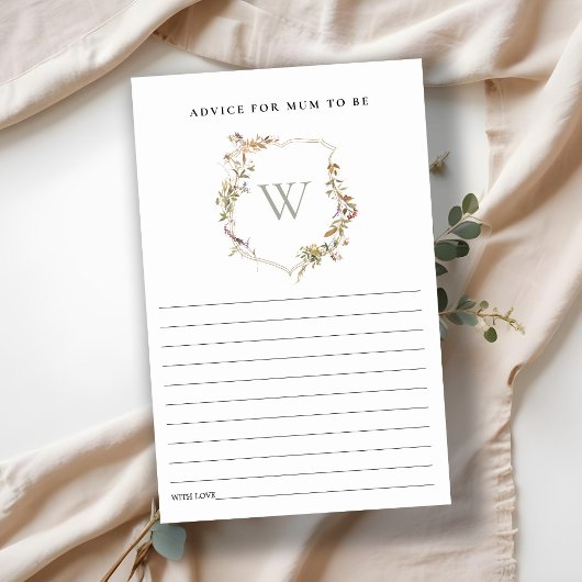 ダスキー赤面ワイルドフラワークレストベビーシャワーアドバイス