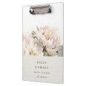 ダスキー赤面牡丹ウォーター色フローラバンチビジネス クリップボード (左)