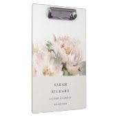 ダスキー赤面牡丹ウォーター色フローラバンチビジネス クリップボード (右)