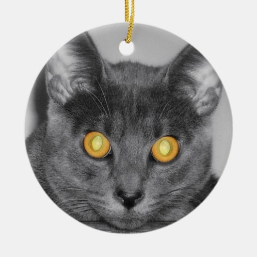 ダスキー金ゴールドオーナメント セラミックオーナメント (正面)