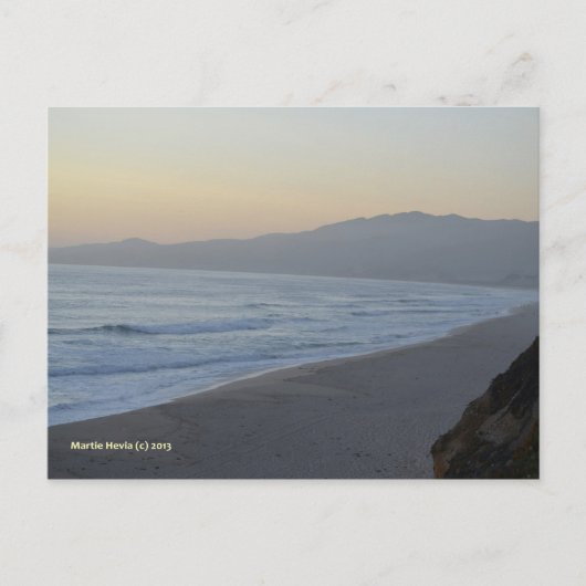 ダスキー ビーチ ポストカード (正面)