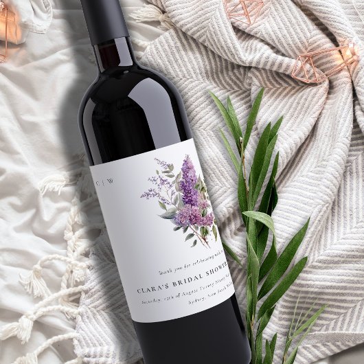 ダスキー リラックマ ウォーターカラー コテージ フローラ ブライダル シャワー ワインラベル