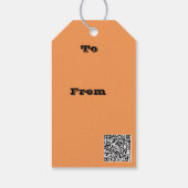 ダスクからトワイライトアットザビーチフォトプリント ギフトタグ (裏面)