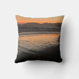 ダスクからトワイライトアットザビーチフォトプリント クッション