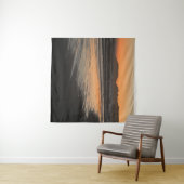 ダスクからトワイライトアットザビーチフォトプリント タペストリー (インサイチュ(横))