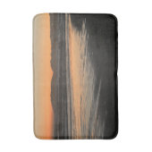 ダスクからトワイライトアットザビーチフォトプリント バスマット (正面縦)