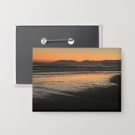 ダスクからトワイライトアットザビーチフォトプリント 缶バッジ