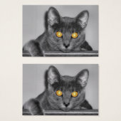 ダスクな金ゴールドブックマーク (正面&裏面)